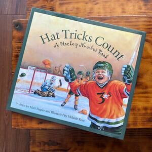 Vintage 2005 Hat Tricks Count A Hockey Number Book Hardcover Book